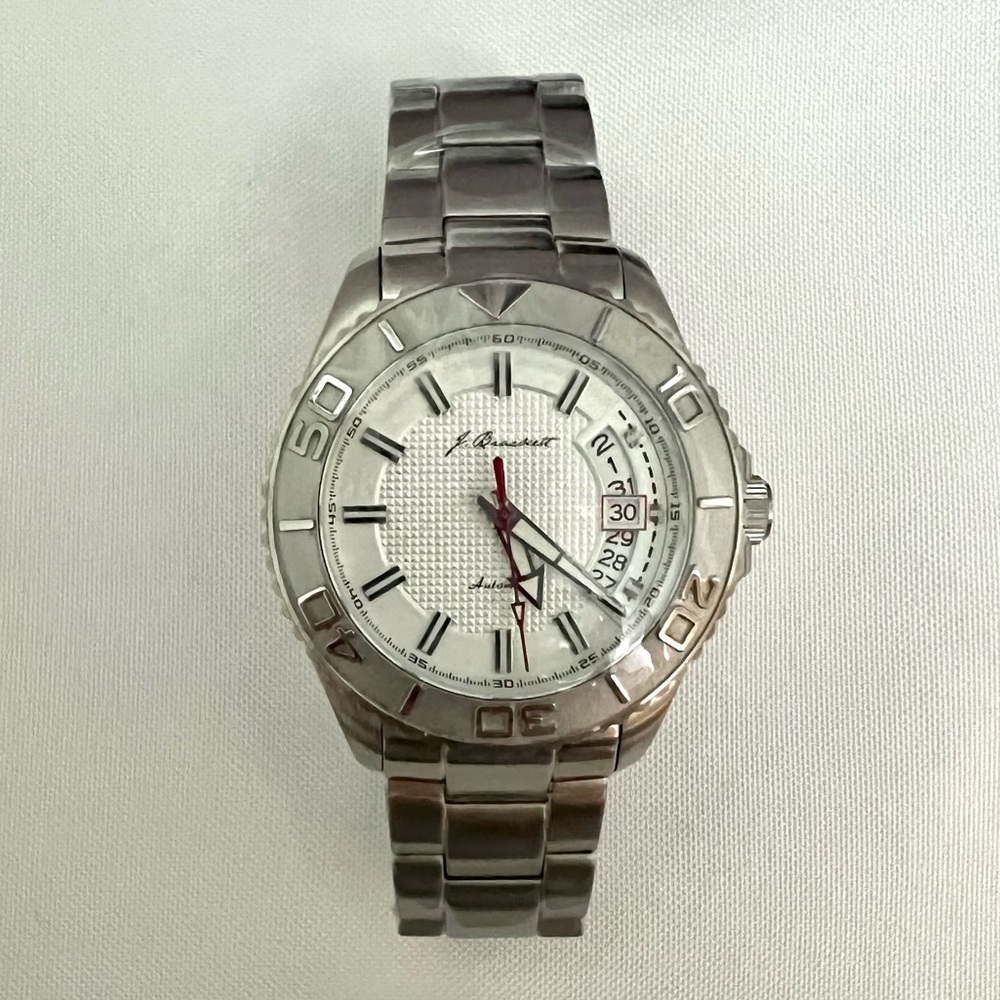 J. Brackett CHIOS Automatic Watch - White